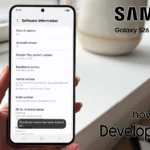 activate developer mode on galaxy s26