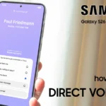 enable direct voicemail on galaxy s26