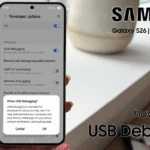 enable usb debugging on galaxy s26