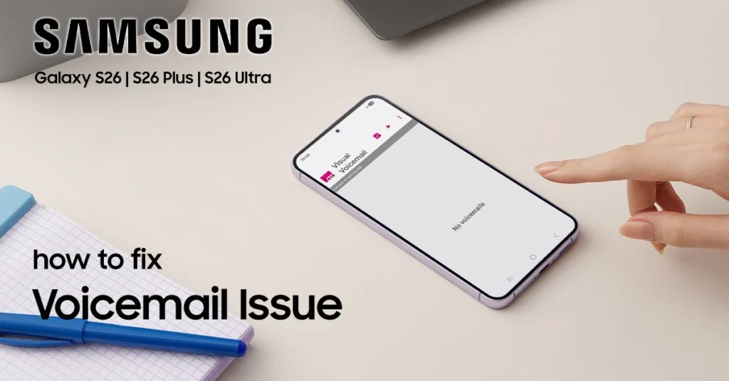 fix voicemail not working on galaxy s26