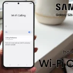set up wifi calling on galaxy s26