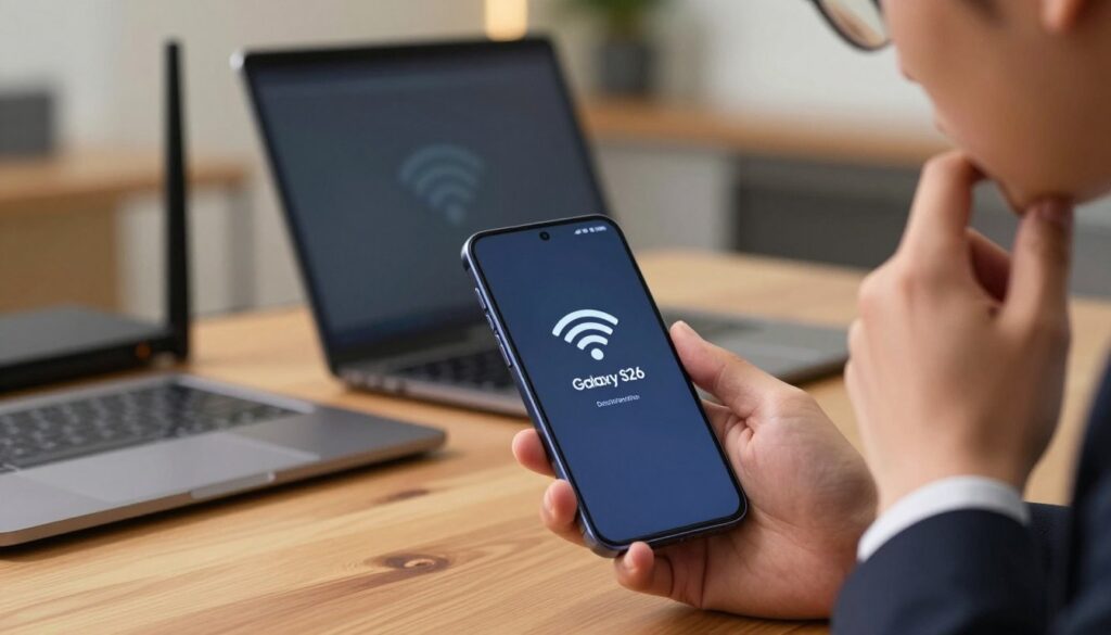 galaxy s26 wi-fi keeps disconnecting