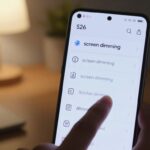 stop screen dimming on galaxy s26