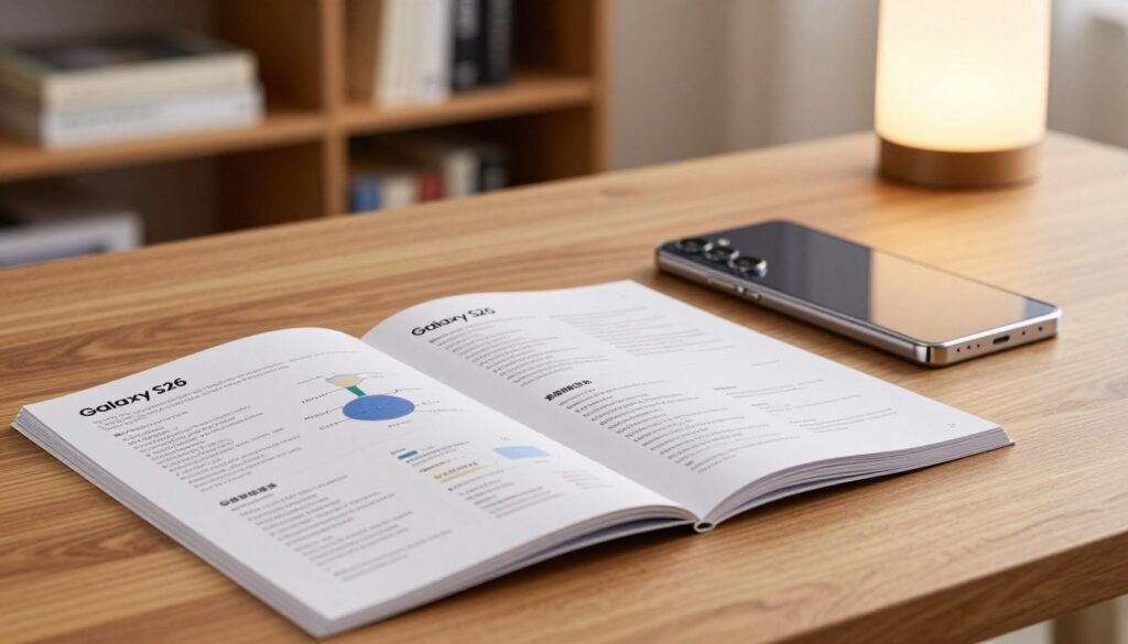 printable Galaxy S26 manual