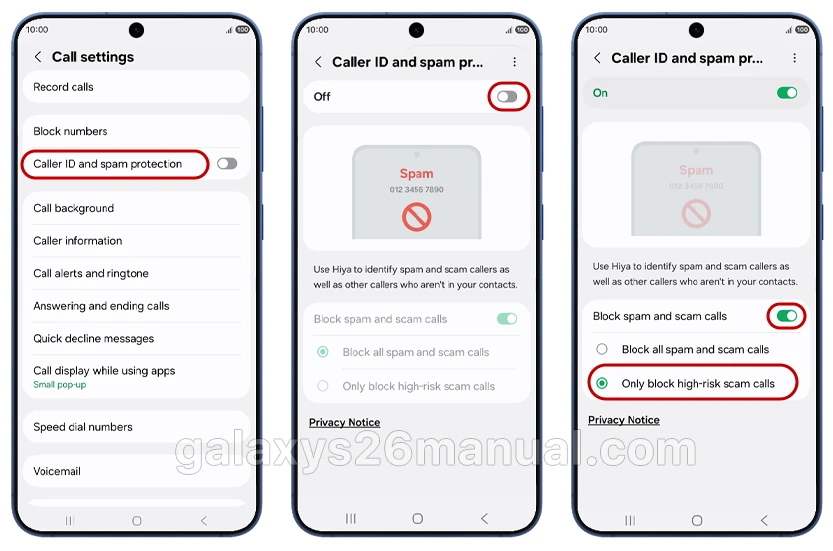 block all spam and scam calls